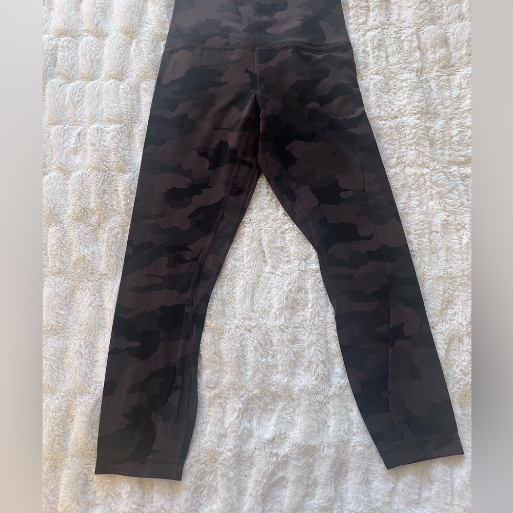 Rare Lululemon Athletica Align High-Waisted  Camouflage Leggings 25”